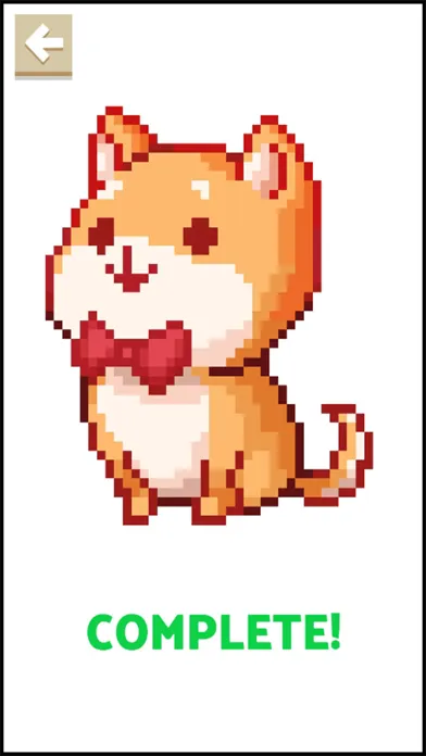 ภาพหน้าจอของ Pixel Artbook: Paint by number