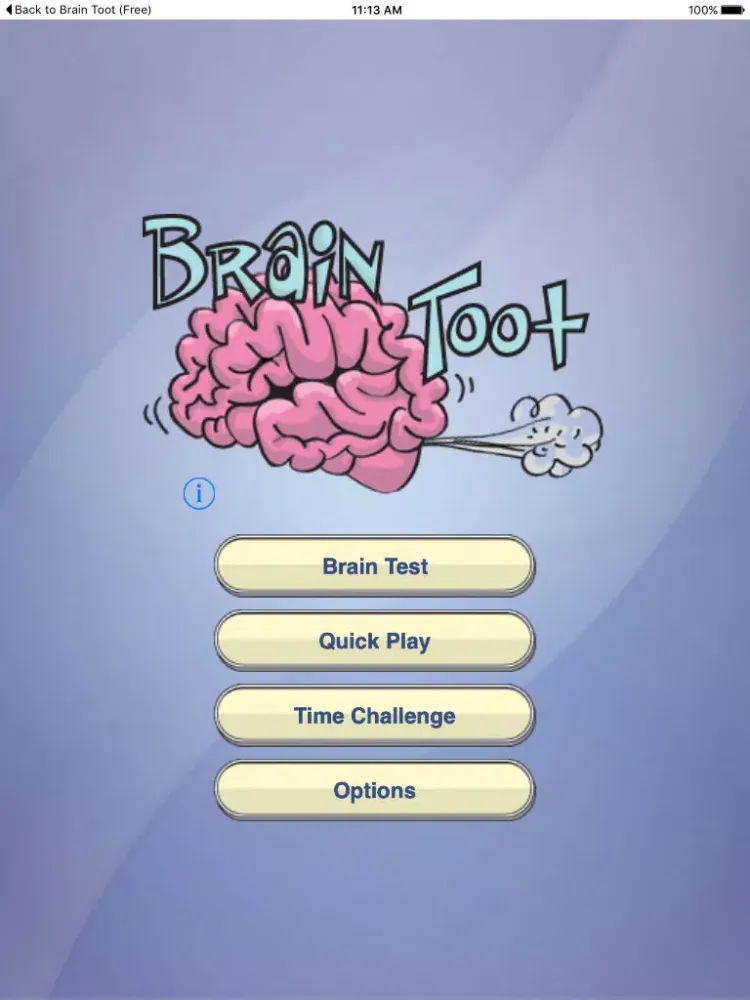 Brain Toot iPad  スクリーンショット