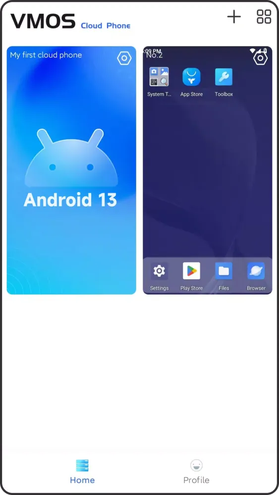 VMOS Cloud Phone Screenshots