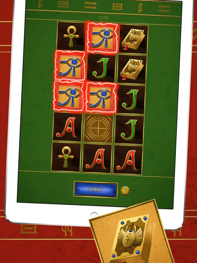 Pharaohs Book iPad  Screenshots
