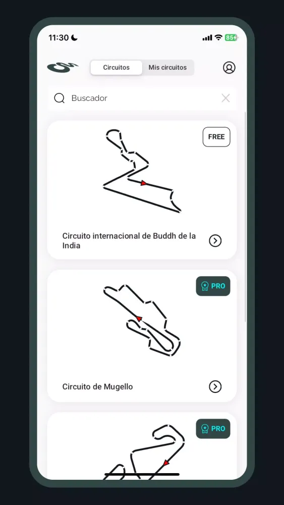 Circuit Mapper Screenshots