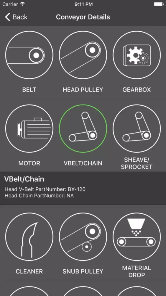 Captures d'écran de VMT Customer Dashboard - Store