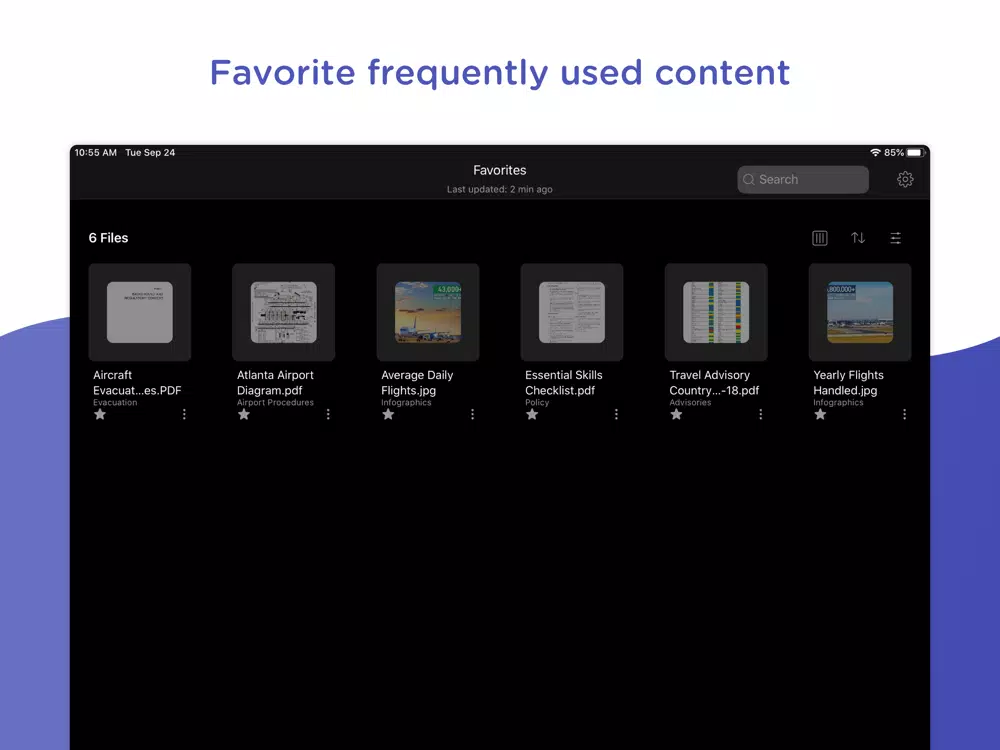 Smartfolio - Workspace ONE iPad  स्क्रीनशॉट