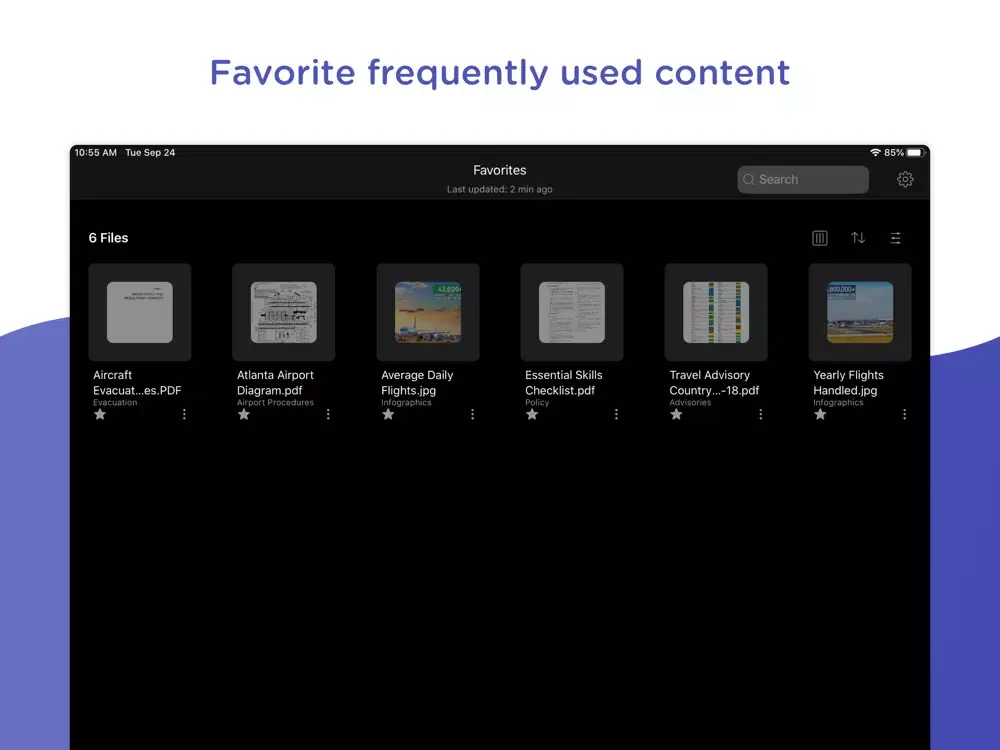 تصاویر Smartfolio - Workspace ONE iPad 