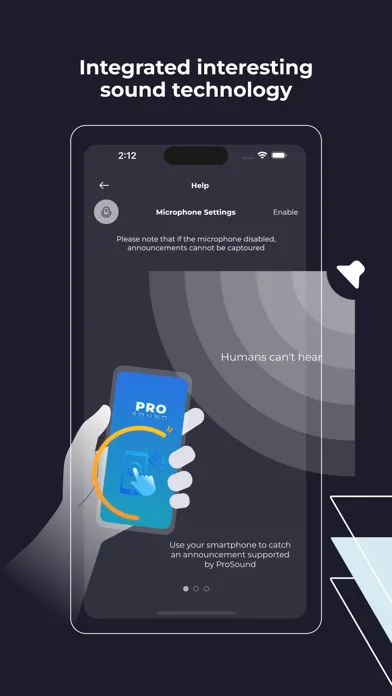 Captures d'écran de PRO SOUND INFO