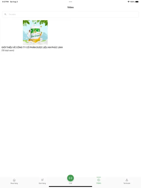 An Phuc Linh iPad  스크린샷