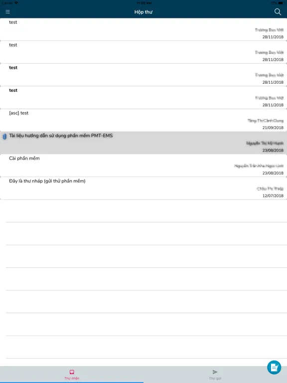 ASC-EGOV iPad  スクリーンショット