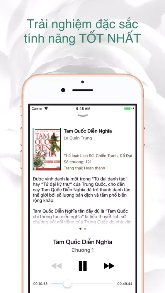 ภาพหน้าจอของ Audook: Best Audio Books