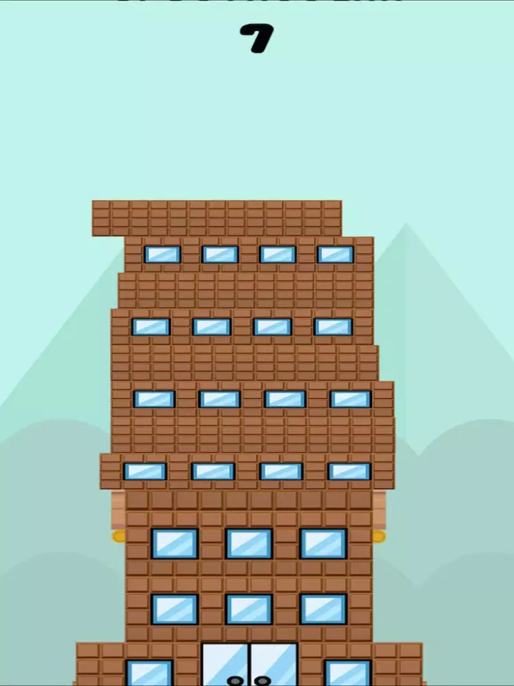 Tangkapan skrin The Tower of Chocolate Candy Bar iPad 