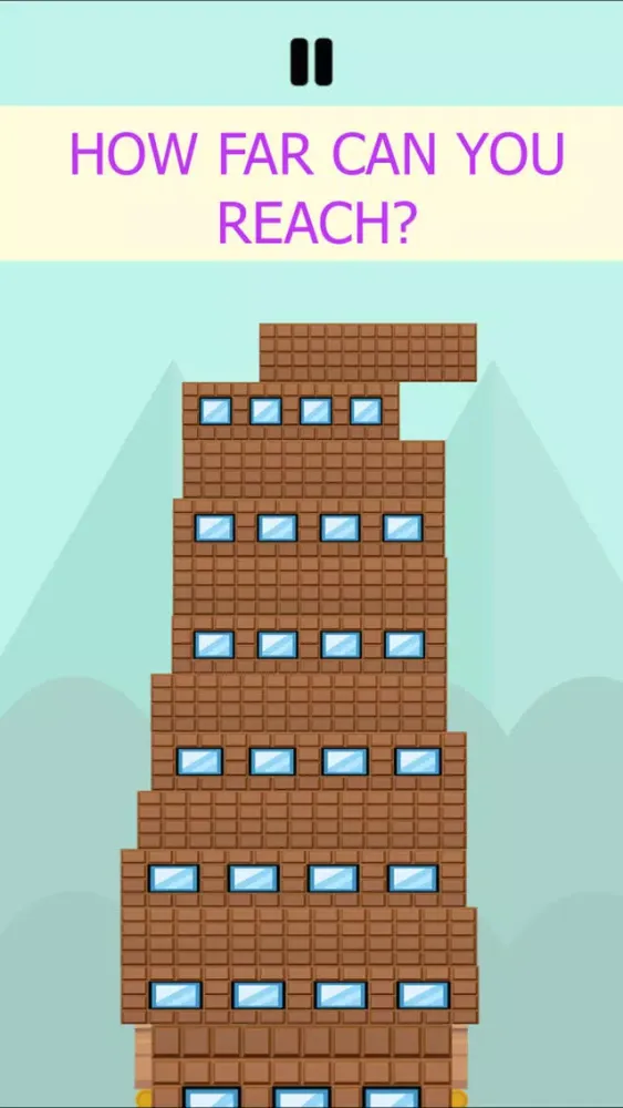 Tangkapan skrin The Tower of Chocolate Candy Bar