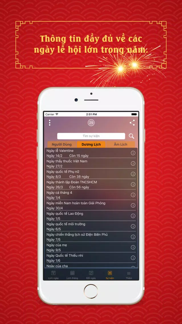Lịch Vạn Niên 2017 NEW - Đinh Dậu سکرین شاٹس