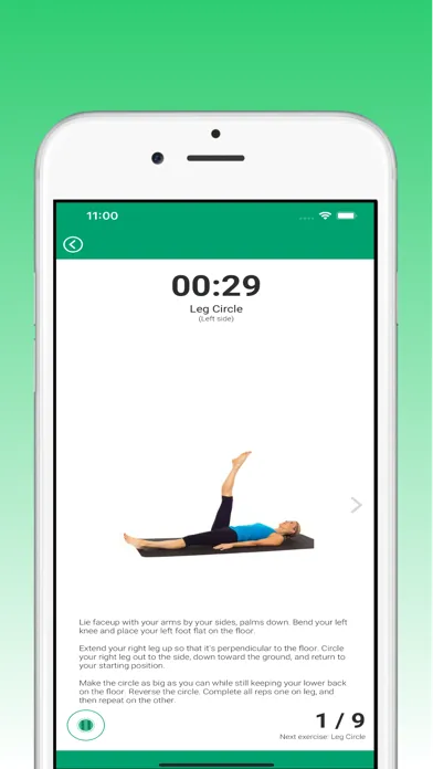 Zrzuty ekranu Pilates of the Day