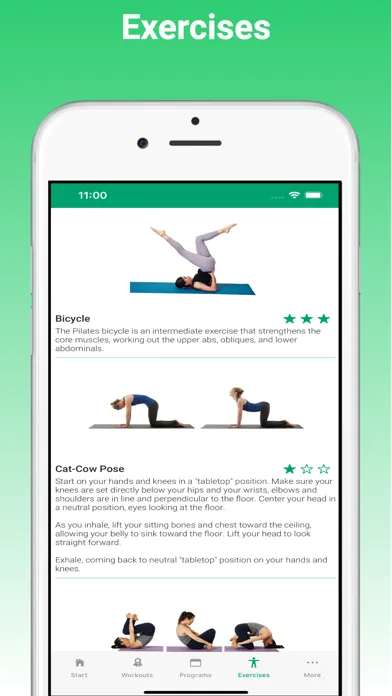 Zrzuty ekranu Pilates of the Day