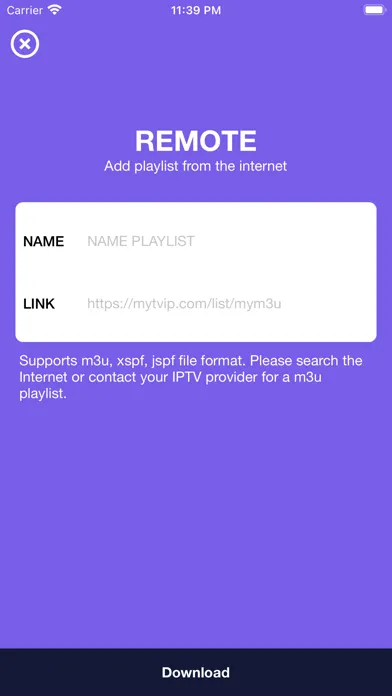 My IPTV Player Screenshots