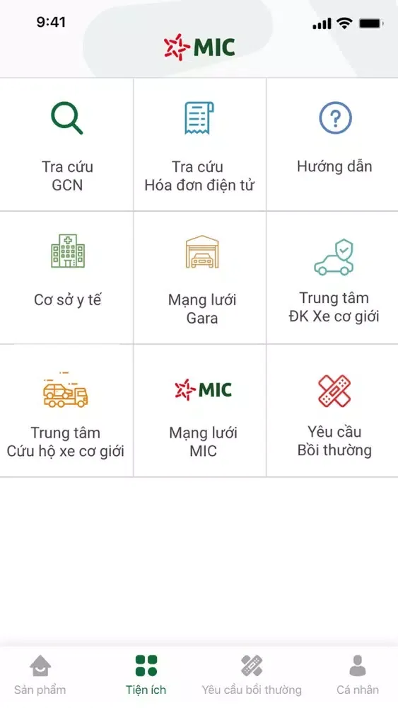 MIC - Bảo Hiểm Quân Đội应用截图