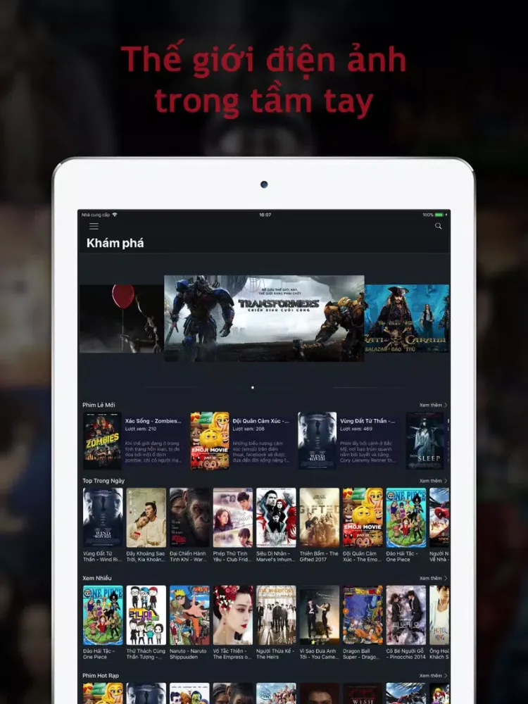 Zrzuty ekranu Movie Valley X: Best Cinema iPad 