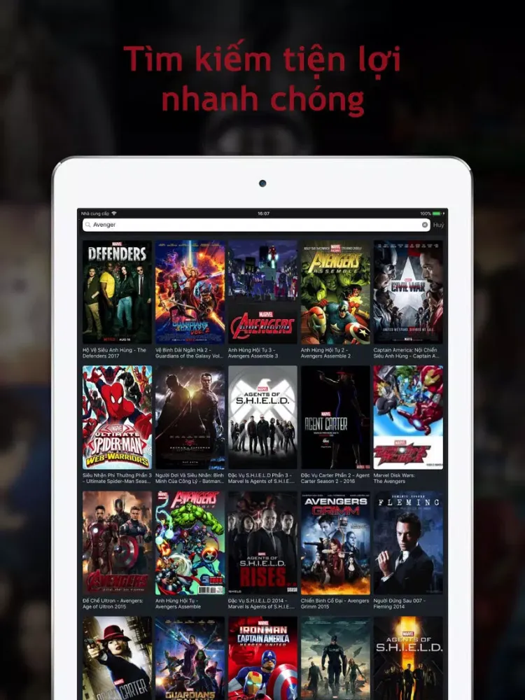 Zrzuty ekranu Movie Valley X: Best Cinema iPad 
