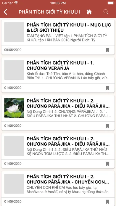 Screenshot di Phật Giáo Theravāda