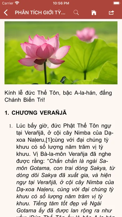Screenshot di Phật Giáo Theravāda