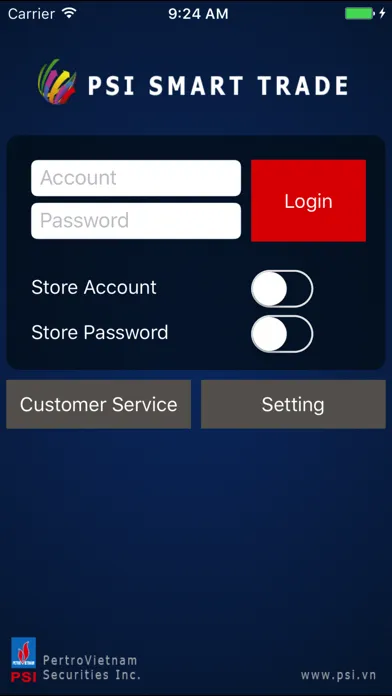 PSI SmartTrade Screenshots