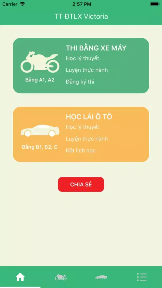 Capturas de pantalla de Học lái xe Victoria