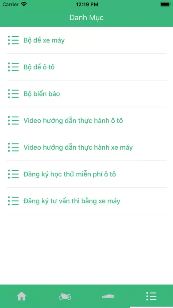 Capturas de pantalla de Học lái xe Victoria
