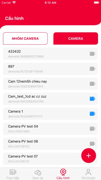 Capturas de pantalla de Cloud Camera