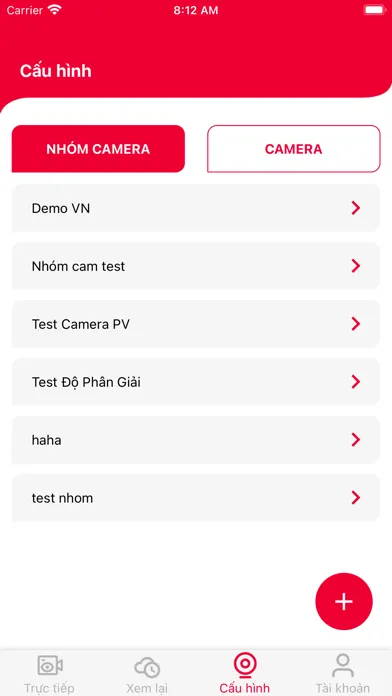 Capturas de pantalla de Cloud Camera