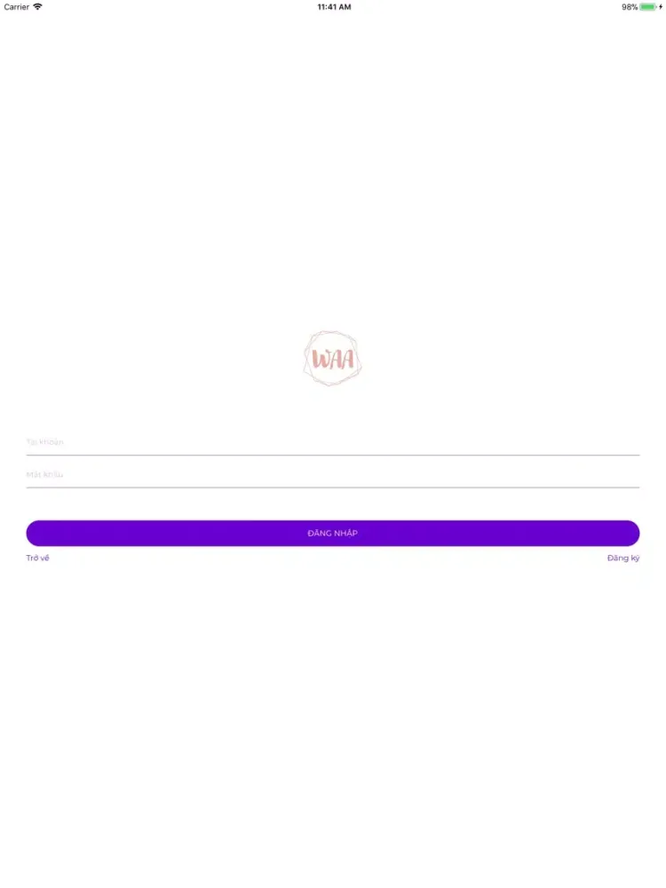 WAA - Ứng dụng tặng quà iPad  スクリーンショット