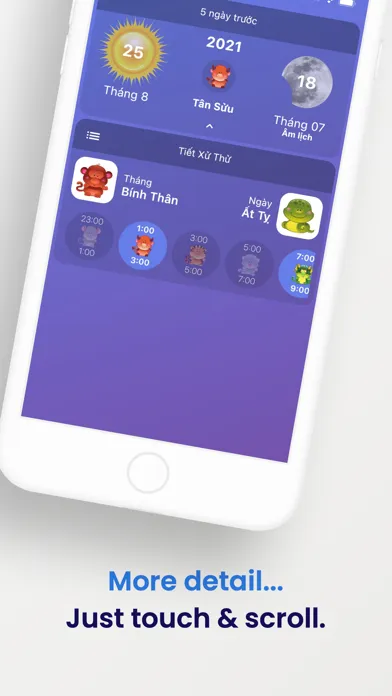 Tangkapan layar vLunar - Âm lịch widget