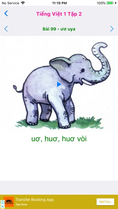 Captures d'écran de Tieng Viet 1 - Tap 2