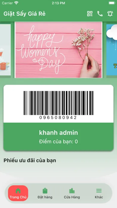 Ảnh chụp màn hình của Giặt Sấy Giá Rẻ