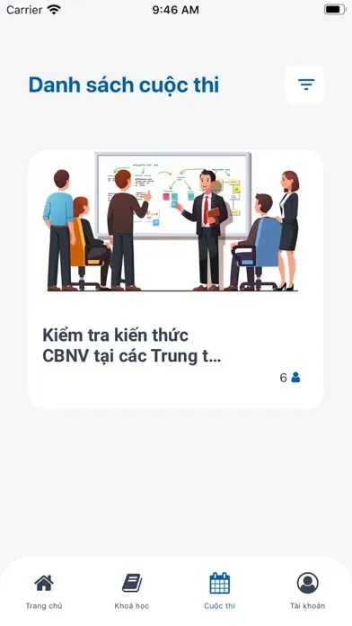 VNPT Elearning Enterprise應用截圖