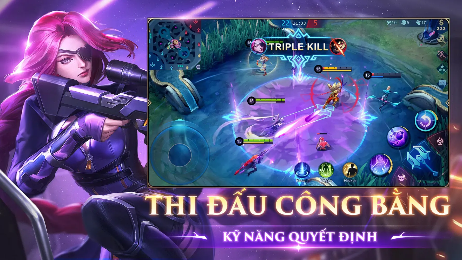 Capturas de tela do Mobile Legends: Bang Bang VNG