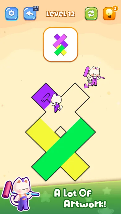 Capturas de pantalla de Cat Quest - Coloring Games
