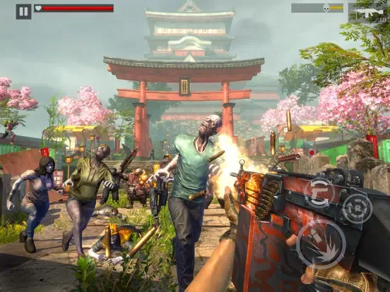 Tangkapan layar Zombie Fire 3D: Offline Game iPad 