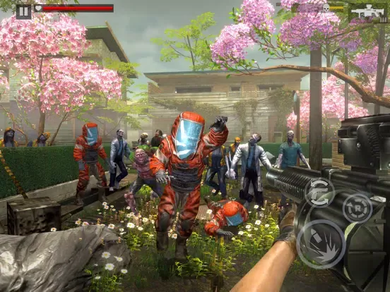 Tangkapan layar Zombie Fire 3D: Offline Game iPad 
