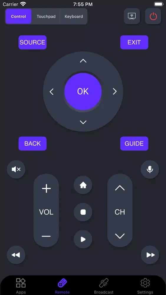 Captures d'écran de Remote Control for LG TV