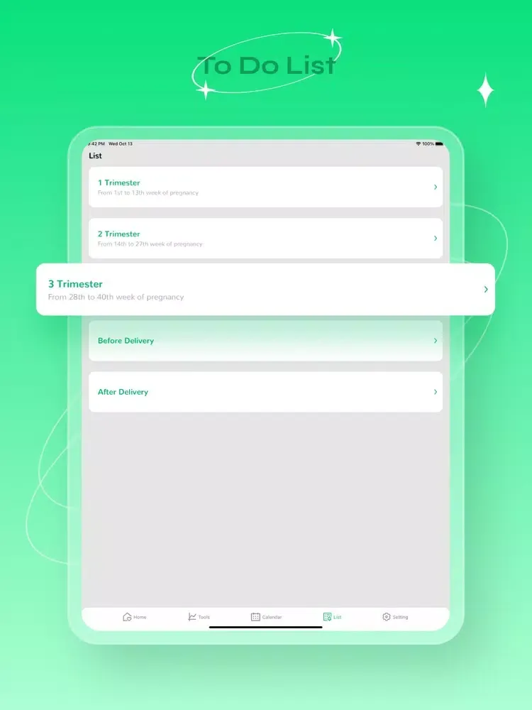Baby Heart Beat Tracker App iPad  Ekran Görüntüleri