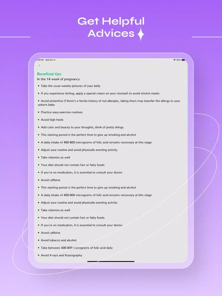 Baby Heart Beat Tracker App iPad  Ekran Görüntüleri