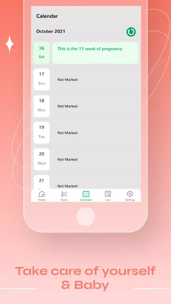 Baby Heart Beat Tracker App Ekran Görüntüleri