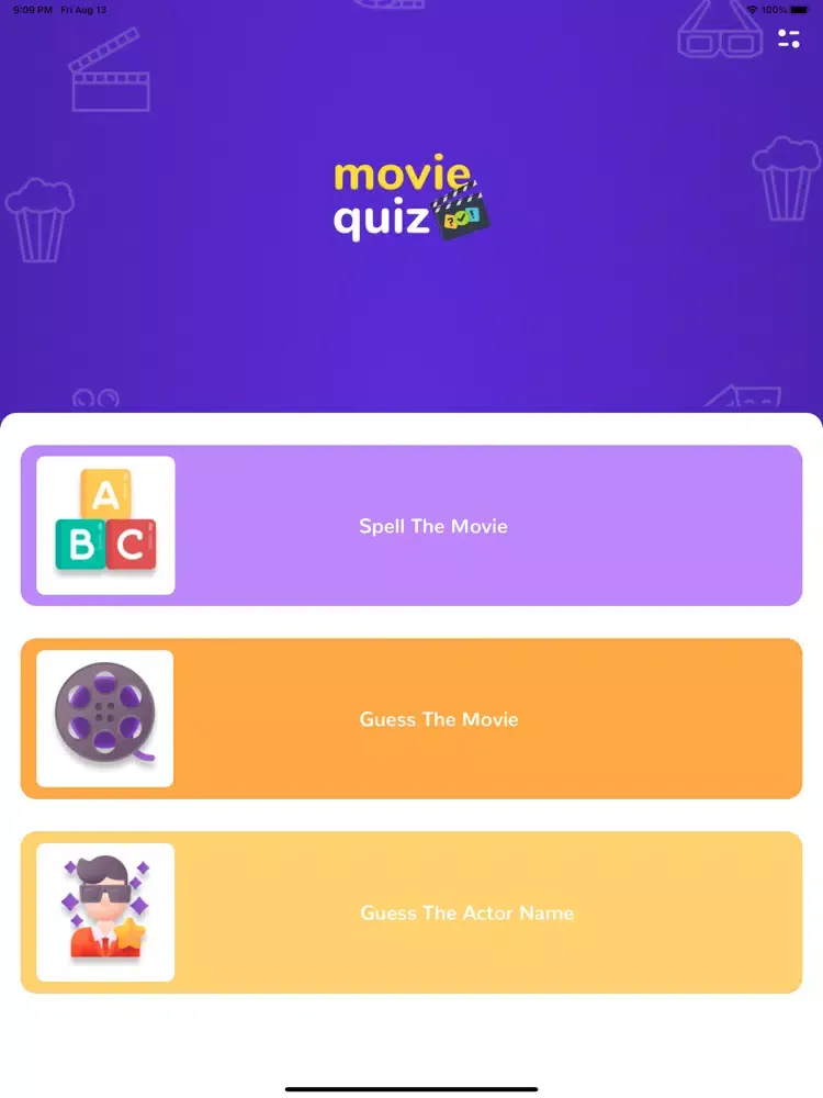 Скриншоты Tamil Guess the Movie iPad 