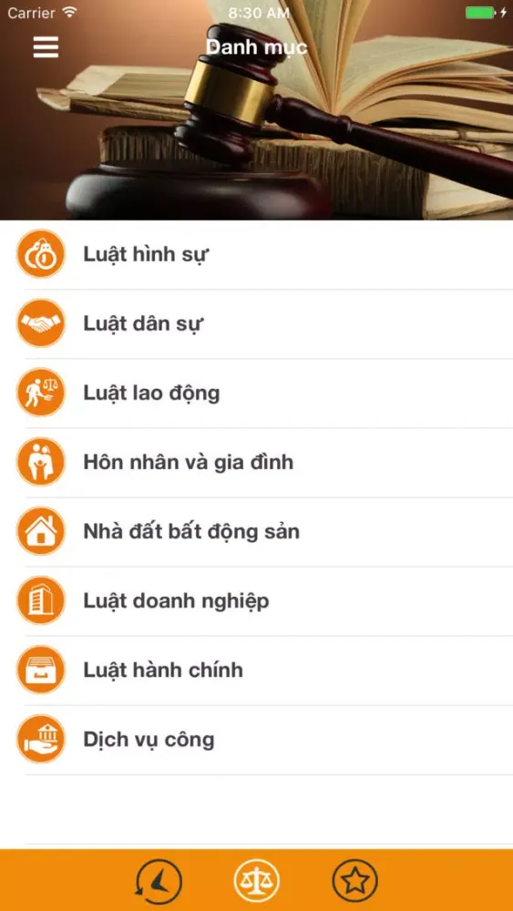 Ảnh chụp màn hình của Ader Law
