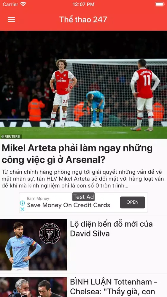 Thể thao 247 Screenshots
