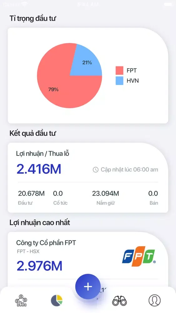 Sổ tay đầu tư Screenshots
