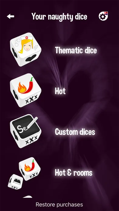 Erotic Dice - hot adult स्क्रीनशॉट