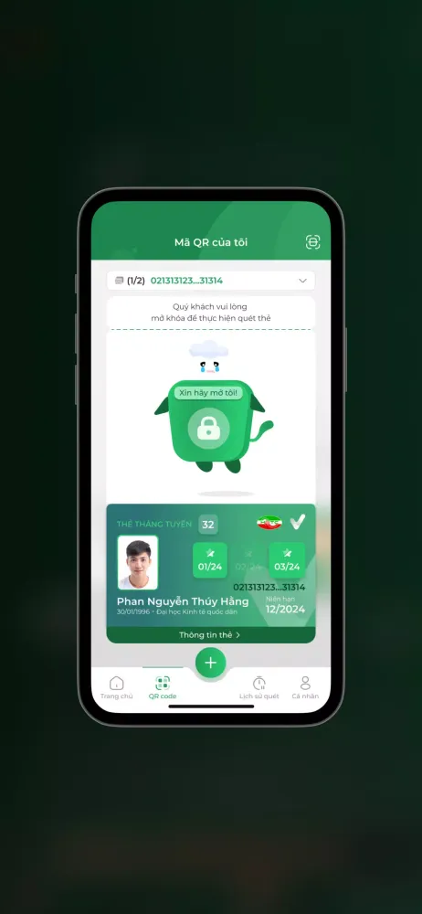 Thẻ Vé Giao Thông HN Screenshots