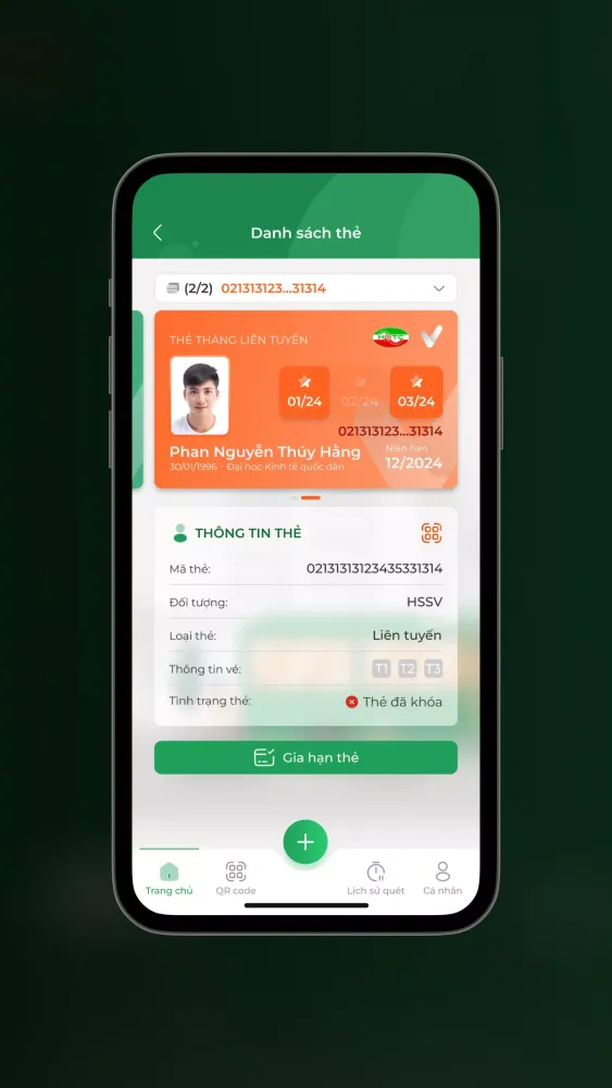Thẻ Vé Giao Thông HN Screenshots