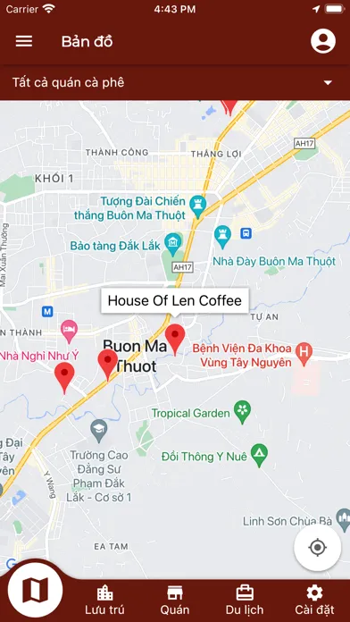 Zrzuty ekranu Thành phố cà phê Buôn Ma Thuột