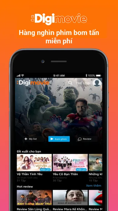 Captures d'écran de DigiMovie